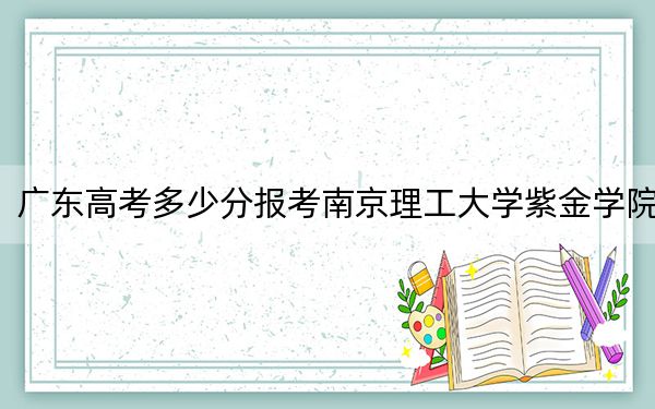廣東高考多少分報考南京理工大學(xué)紫金學(xué)院？附2022-2024年最低錄取分數(shù)線