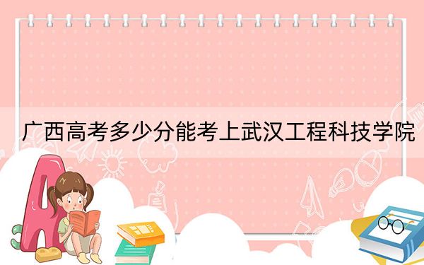 廣西高考多少分能考上武漢工程科技學(xué)院,？附2022-2024年院校最低投檔線